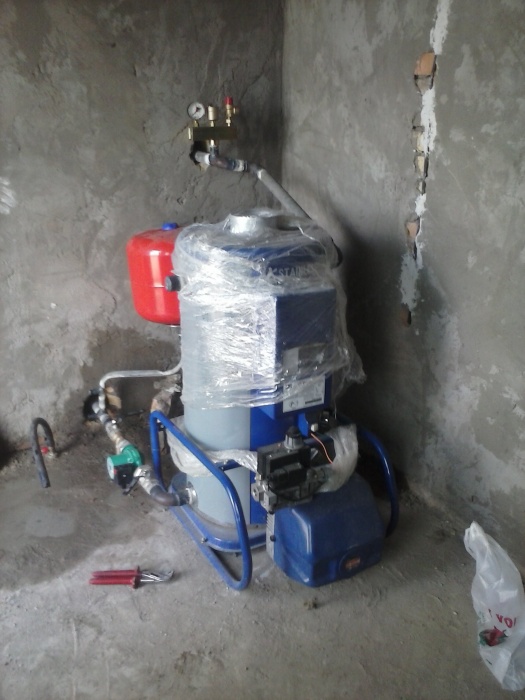 Установка отопительных котлов, фотография 1