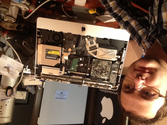 Замена Термо-пасты уст. перегрева iMac , Mac Pro в Алматы, фотография 2