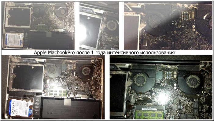 Замена Термо-пасты уст. перегрева MacBook,MacBook Pro,MacBook Air, фотография 2