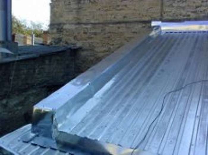 Ремонт кровли (замена асбоцементного шифера  на профнастил). В Алматы, фотография 1