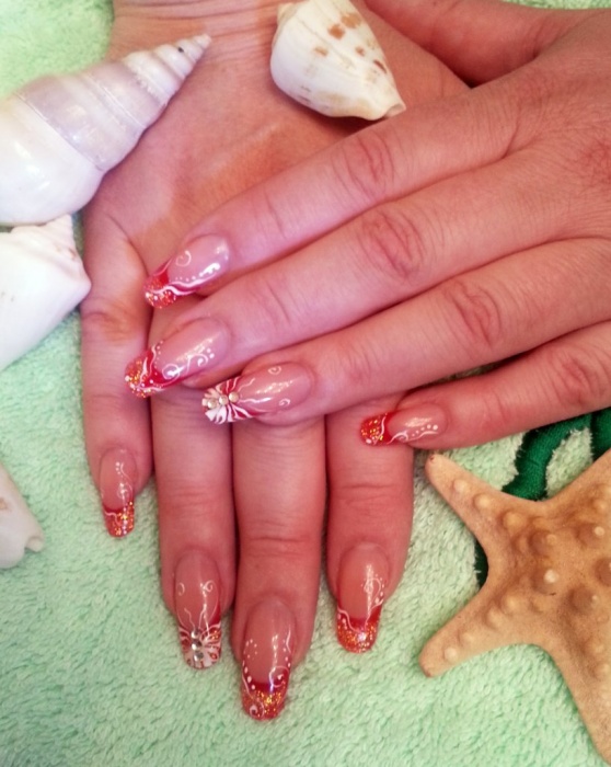 Маникюр,наращивание ногтей (гель),укрепление натуральных ногтей,коррекция!, фотография 3