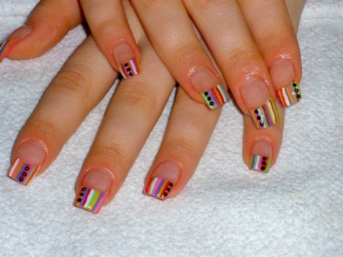 Акриловое наращивание ногтей, фотография 5