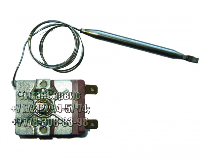 Терморегулятор для разных титанов Ariston, Thermex и Garanterm. Гибкий, проволочный на 85 градусов, фотография 1