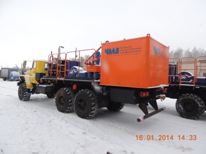 АЦ-32 на шасси Камаз-43118 или Урал-4320, фотография 3