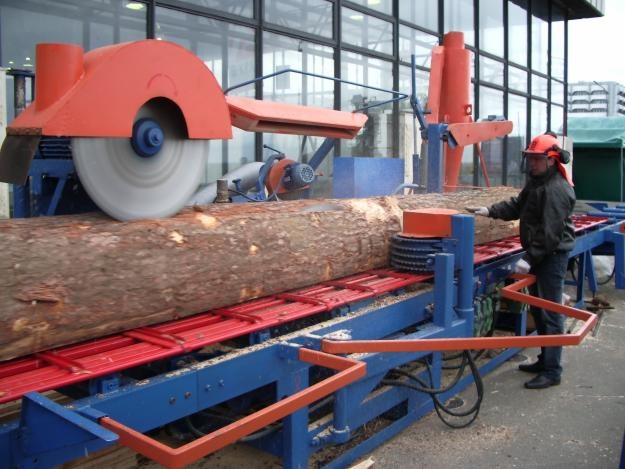 Ленточная пилорама, многопильный станок, фрезерно брусующий станок, циркулярка, четырехсторонний станок, фотография 1