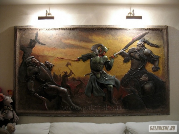 евроремонт, 3D изображение на стены и потолок, фотография 3