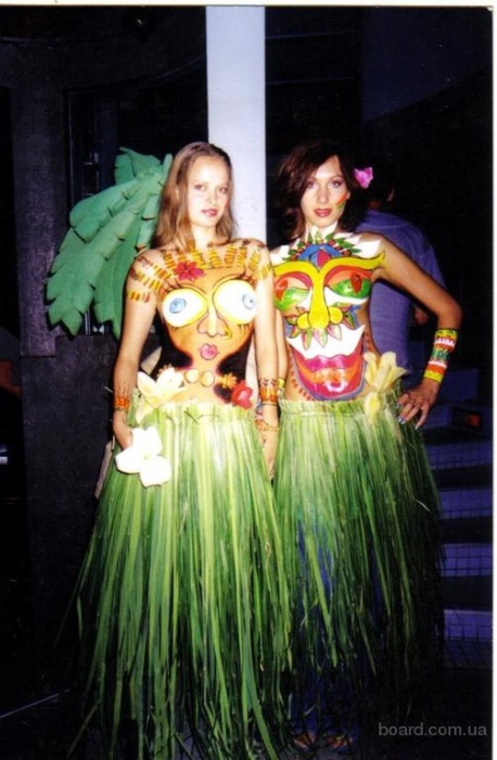 аква-гримм и боди-арт, фотография 1