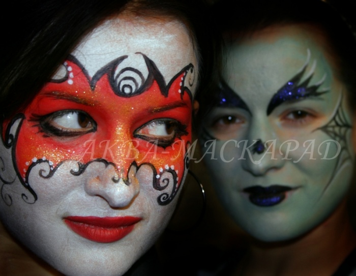 аква-гримм и боди-арт, фотография 2