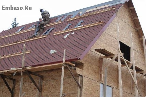 Кровля, мансарды,водосточная система, сайдинг., фотография 2