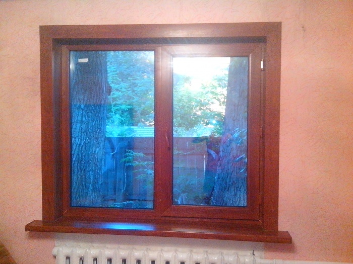 пластиковые откосы окна, фотография 3