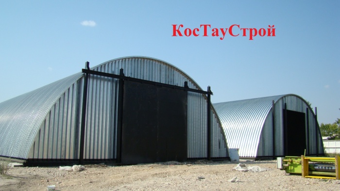 Строительство бескаркасных арочных ангаров., фотография 1