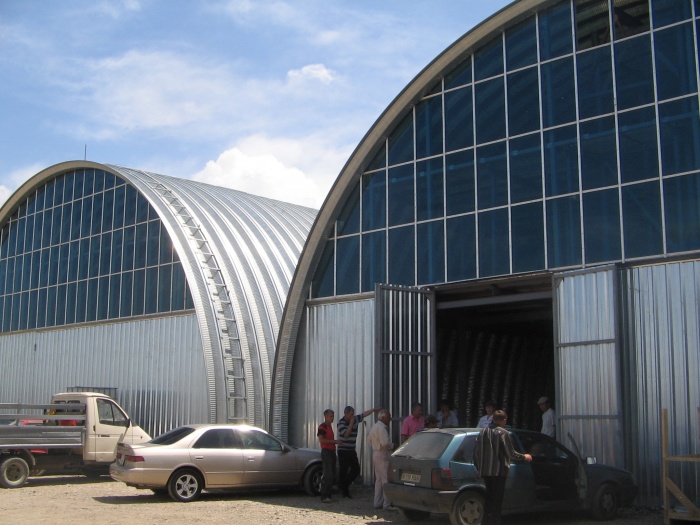 Строительство бескаркасных арочных ангаров., фотография 10