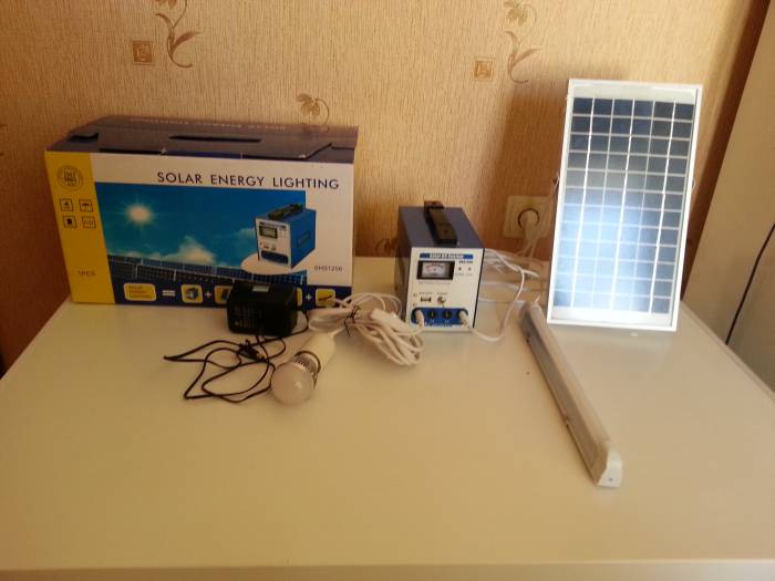 Портативная солнечная мини-станция, фотография 1