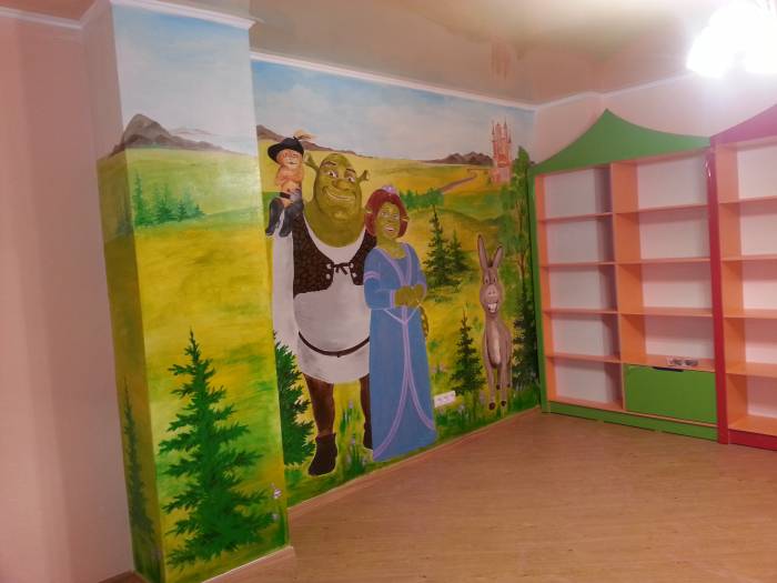 Художественная  роспись  стен  и  потолков, фотография 4