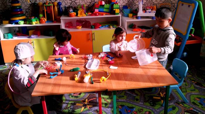 Казахский детский сад 