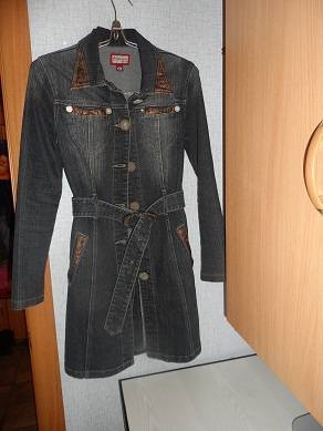 Модный джинсовый сюртук, фотография 1
