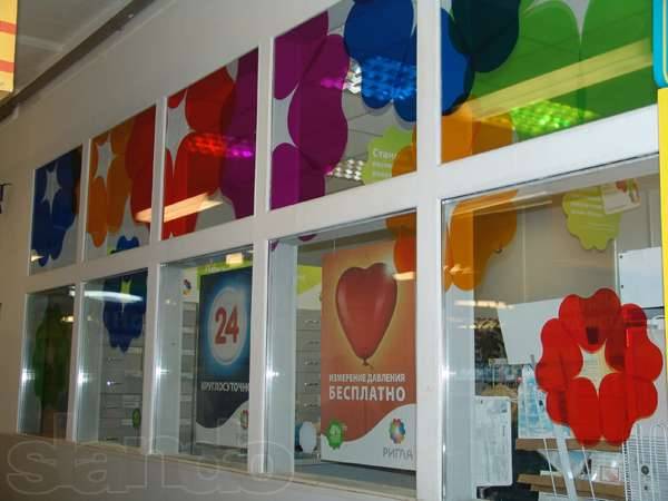 Оформление витрин в Астане, фотография 2