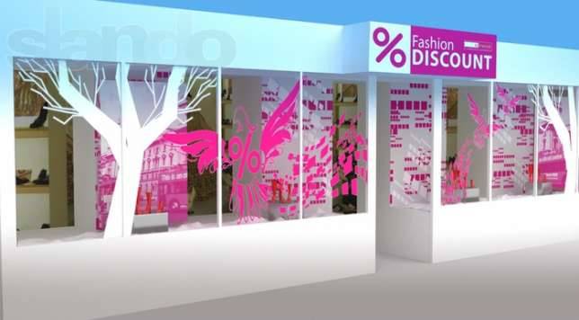 Оформление витрин в Астане, фотография 3