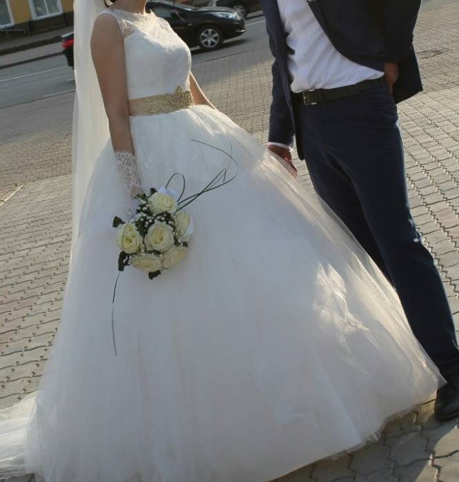Продам свадебное платья, фотография 4