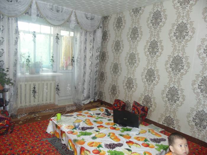 Продам 3 х квартиру в 10 микрорайоне 5 этаж, Фрунзе 8-37, фотография 2