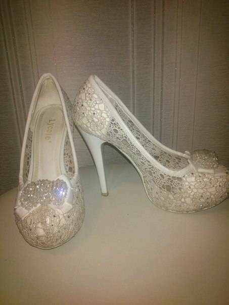Продам свадебные туфли, фотография 1