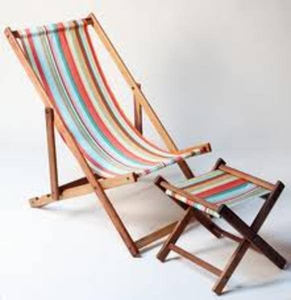 Складные деревянные кресло-шезлонги, фотография 1