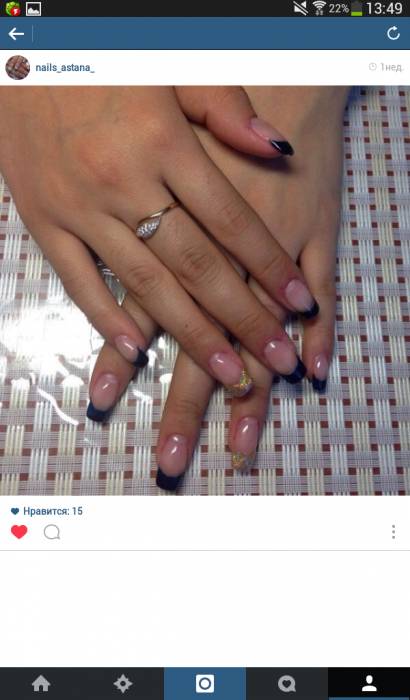 наращивание ногтей, фотография 3