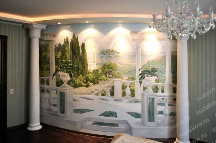 Художественная роспись стен,картин. , фотография 1