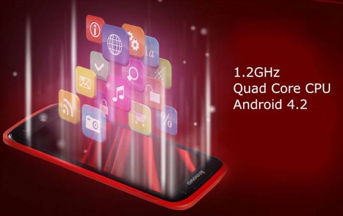 Lenovo s820 red, фотография 2