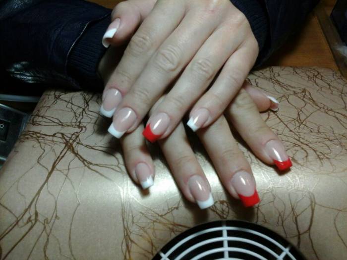 наращевание ногтей, фотография 3