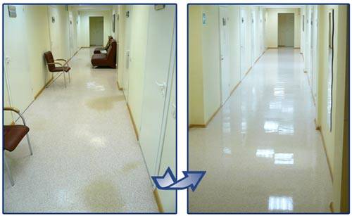 Глубокая чистка полов, фотография 1