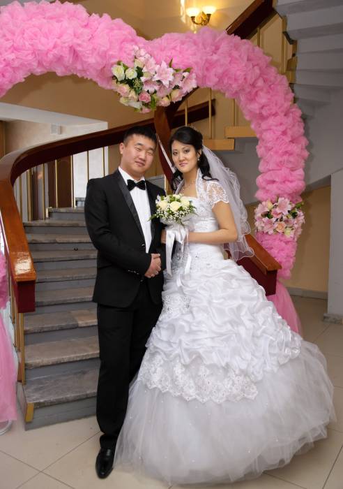 продаю свадебный комплект б/у., фотография 1