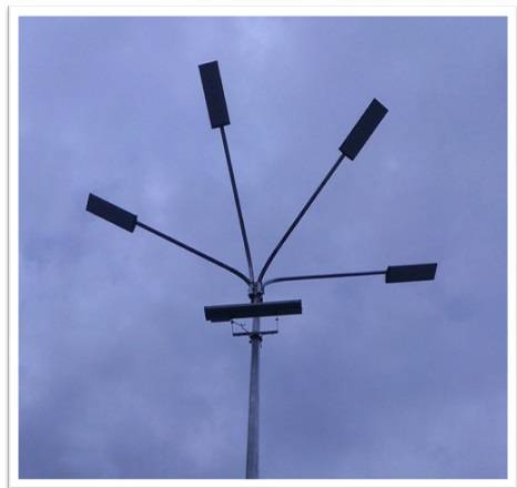 Опоры уличного освещения, фотография 2