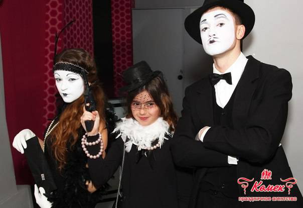 Мимы на праздник, фотография 2