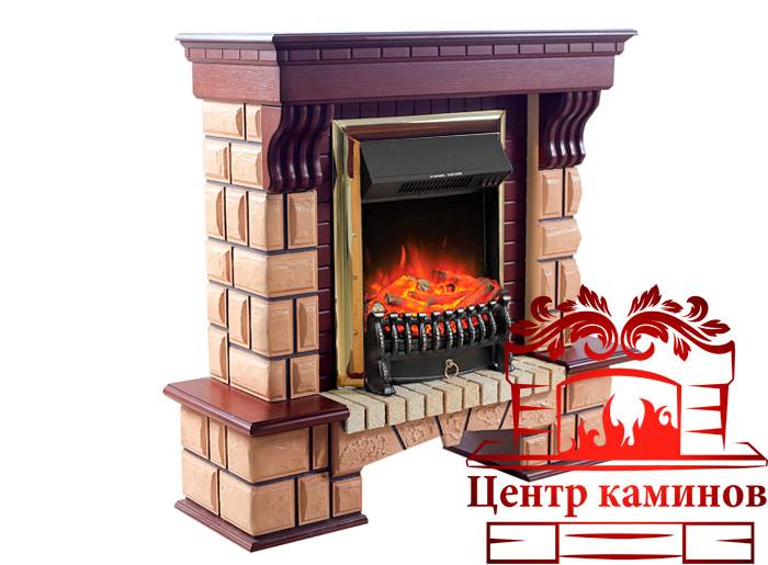 Электрокамин Стоун Ф , фотография 1