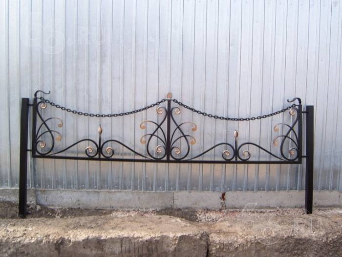 Изготовка кованых решеток, ворот, заборов, оградок и т.д., фотография 3