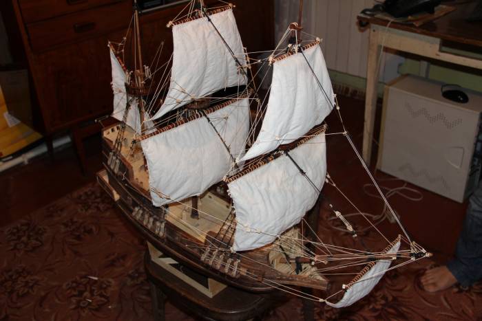 модель галиона музейного качества, фотография 1