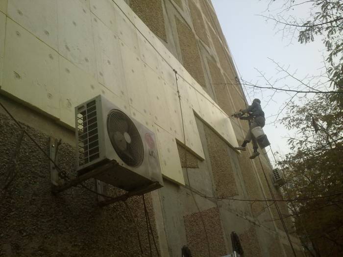 утепление стен снаружи  пеноплексом, фотография 1