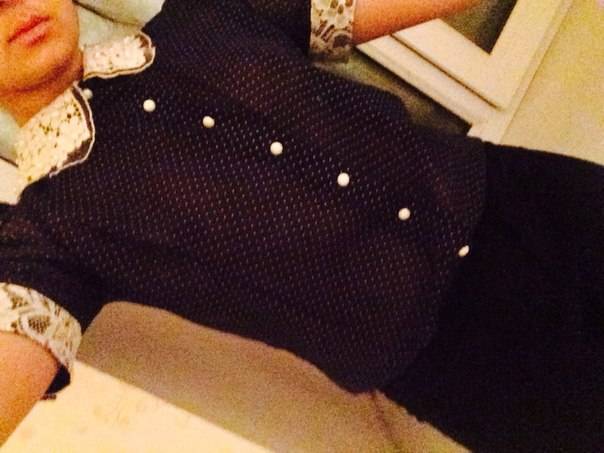 Блузка с красивым воротником, фотография 3