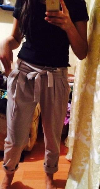 Брюки бойфренды от известной марки 