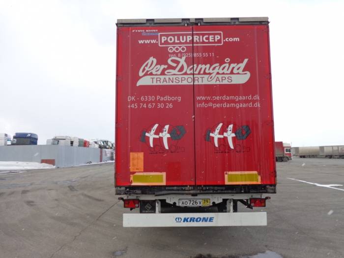 Полуприцеп шторный KRONE 2006 г, фотография 3
