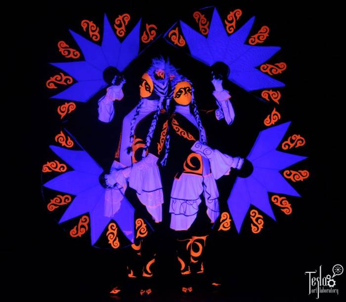 Световые шоу  программы в ультрафиолете , фотография 3