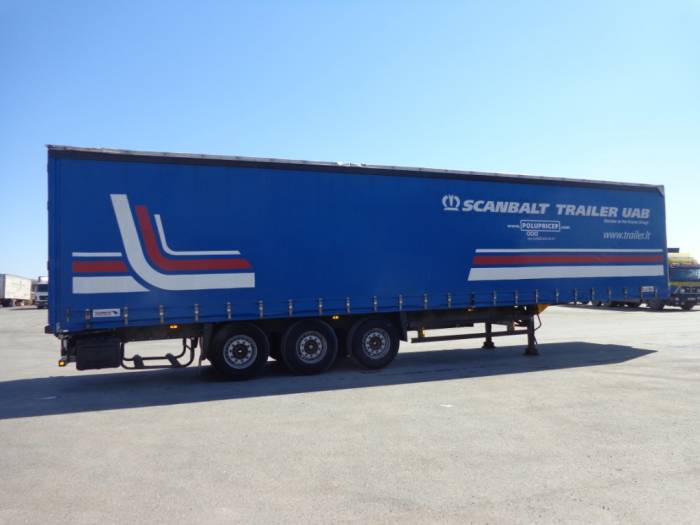 Шторный полуприцеп Schmitz S01, фотография 1