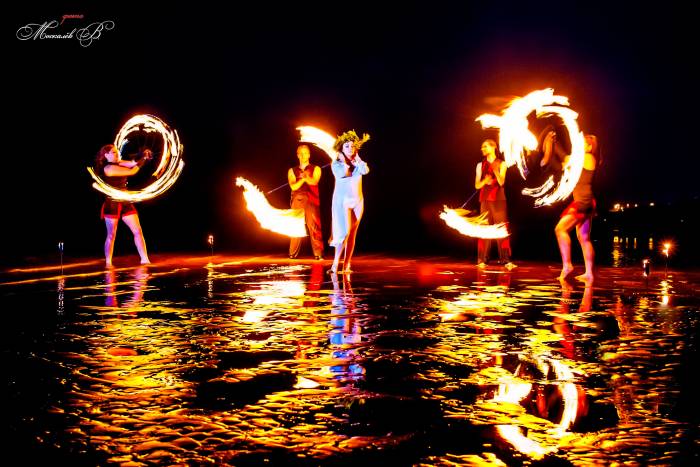  огненное и световое шоу, фотография 3