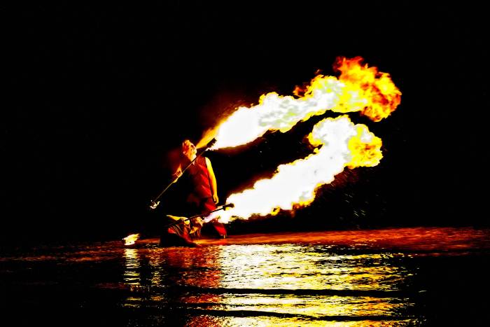  огненное и световое шоу, фотография 4