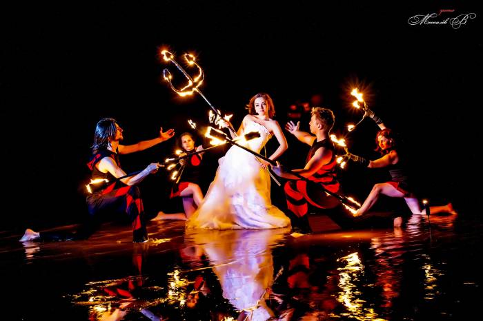  огненное и световое шоу, фотография 5