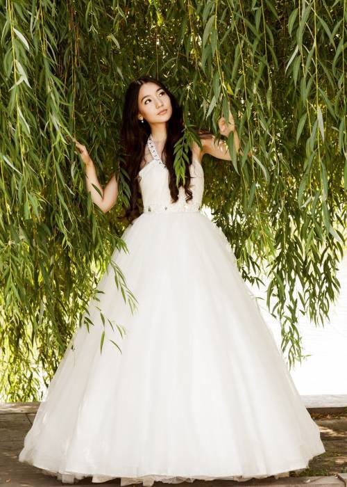 Нежное свадебное платье, фотография 2