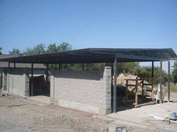 Стройтельство коттежджей, ангаров, навесов, заборов, лестниц и другие строй работы, фотография 1