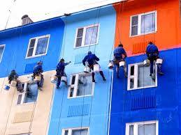 Покрасим фасад зданий.Любая высота. Работаем по всему Казахстану., фотография 1