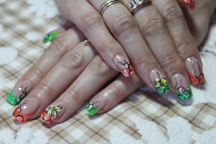 красивые ногти, фотография 9